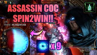 GIGATANK ASSASSIN 20K ES SPIN2WIN - RANK 1 COC Forbidden Rite of Soul Sacrifice Guide | PoE 1 3.29
