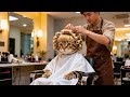 キジトラ猫Hanaのヘアサロン体験✂️マリリン・モンローになりたい Hana’s Hair Salon Story|The Golden Wig & Marilyn Night 🌙🐾