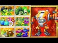 Pvz 2 Challenge - Random 50 Team Plants vs Z Mech Zombie Level 10