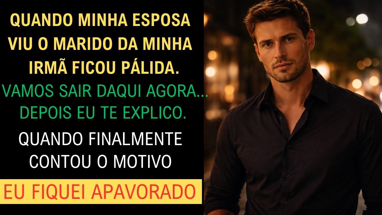 Minha Esposa CONGELOU ao ver o Marido da Minha irmã no Restaurante…  Depois Descobri algo APAVORANTE