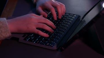 Magnetic Bumper Link Backlit Keyboard Case