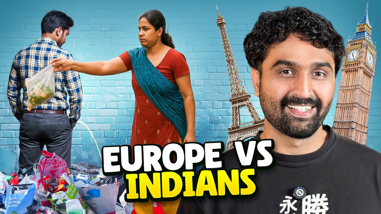 Why Europe Hates Indians with Zero Civic Sense | Roast