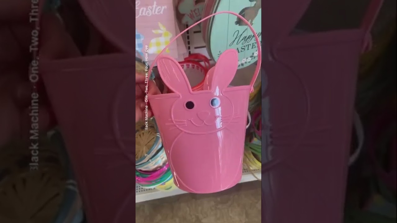 Easter baskets at Dollar Tree Store
