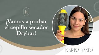 Aprendiendo a usar el cepillo secador Drybar - YouTube