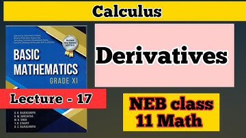 Class 11 NEB | ●Derivative Part-17