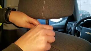 How To Remove 2018 Chevy Silverado Headrest