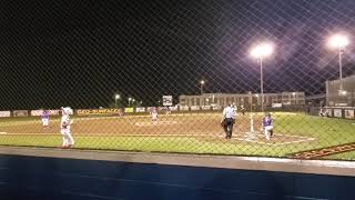 Kylea Sheffield- Homerun at the FASA BRCC College Exposure Camp in Youngsville Louisiana 10/8/21.