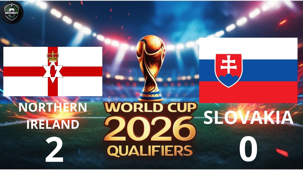 "Northern Ireland vs Slovakia | World Cup 2026 Qualifiers | Intense European Showdown!"