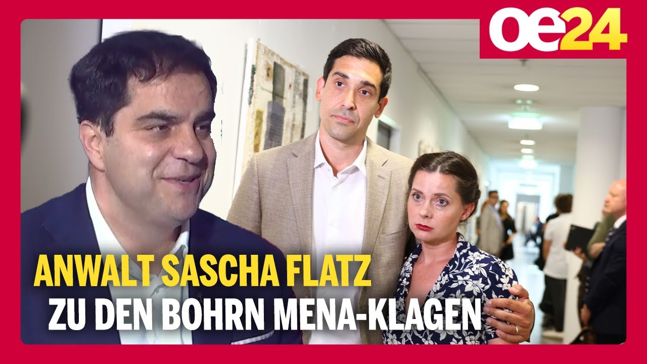 Anwalt Sascha Flatz zu den Bohrn Mena-Klagen