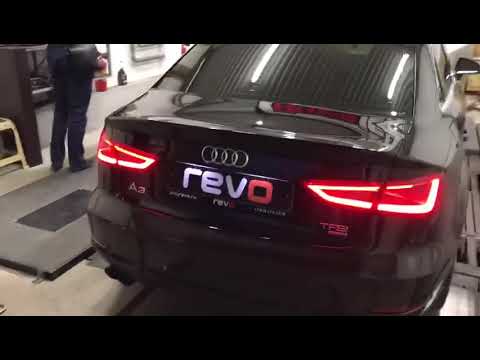 AUDI A3(8V) 1.8TSI REVO STAGE 3 IS38 - YouTube