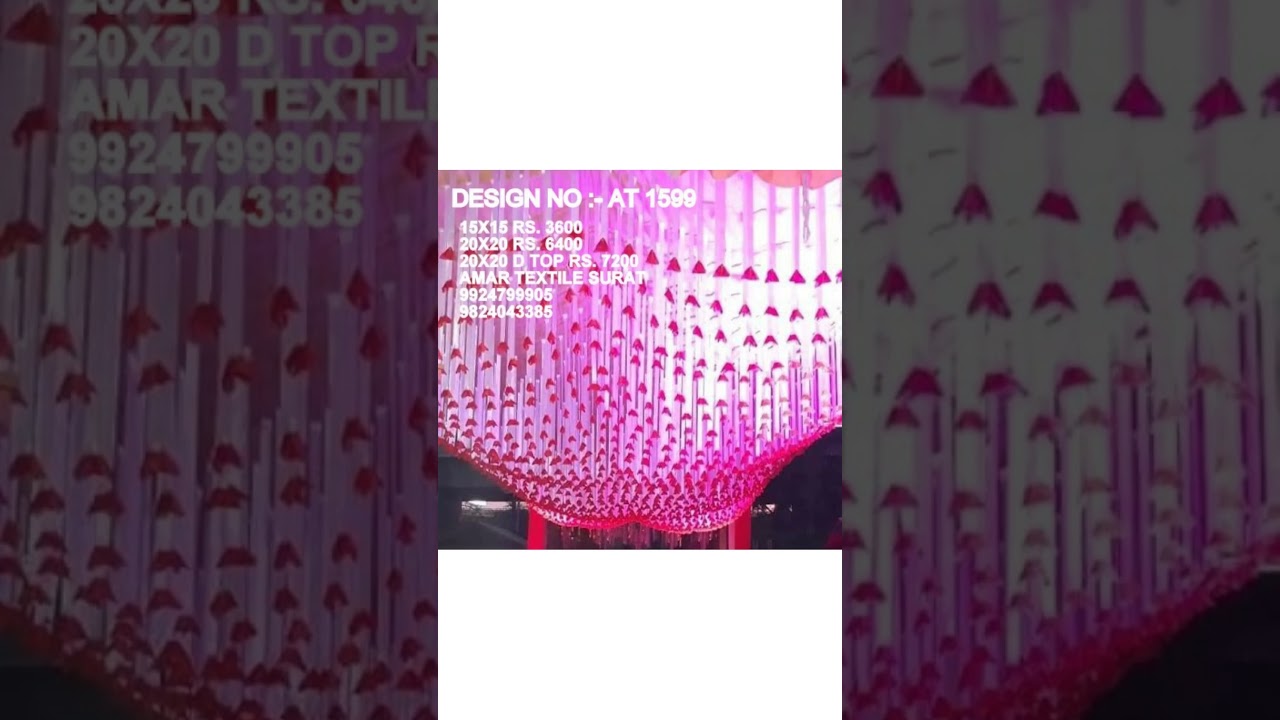 mandap cloth suppliers in surat 9924799905 WHATSAPP now