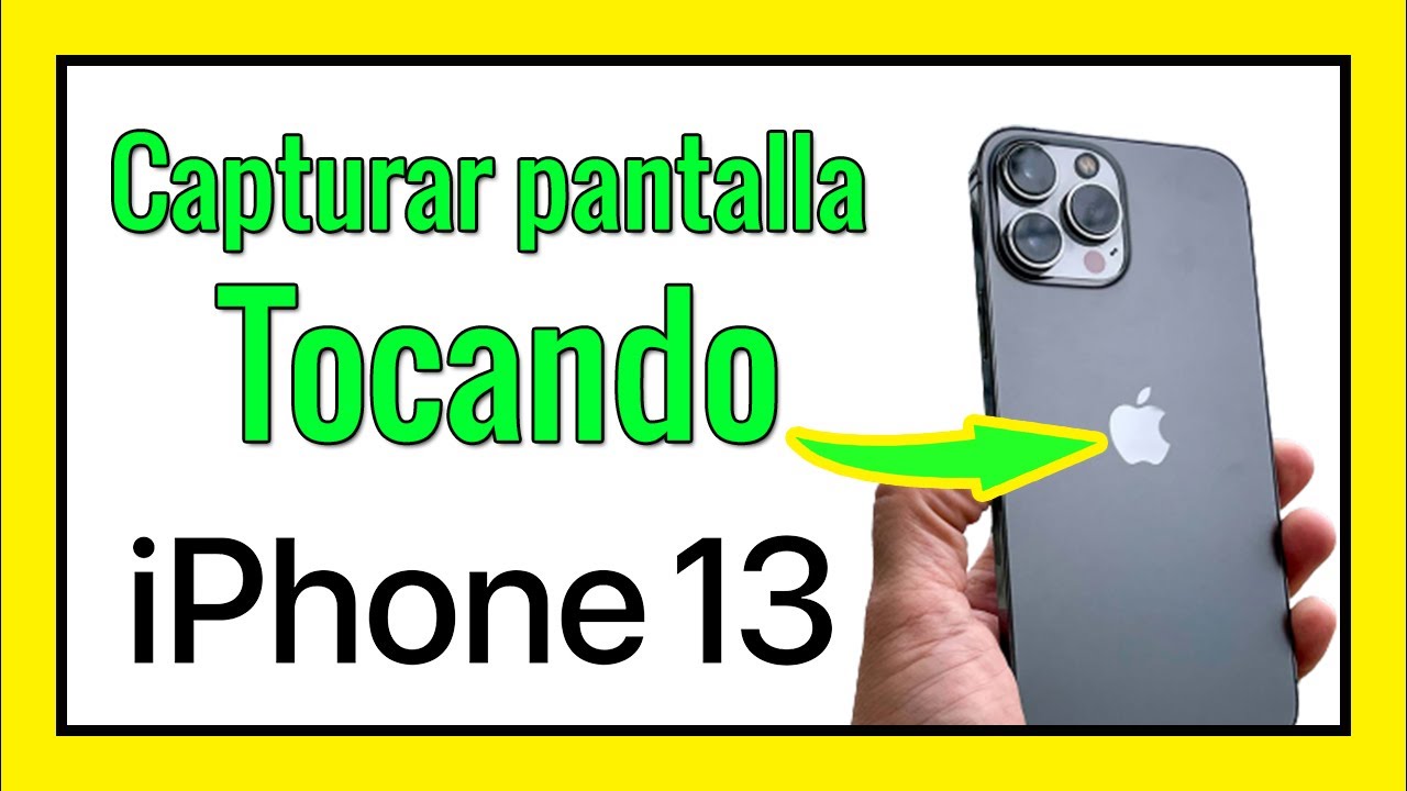 Como hacer una captura de pantalla en iphone 13