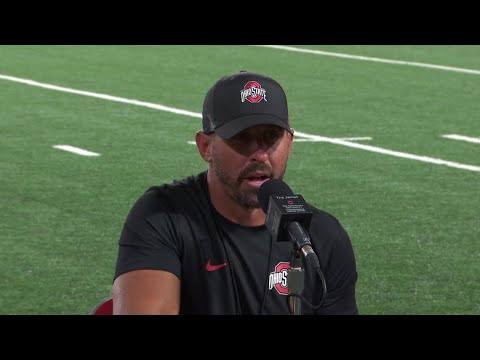 Full interview | Ohio State offensive coordinator Brian Hartline - YouTube