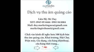 Ghi Âm Quảng Cáo Siêu Thị Điện Máy Trần Anh