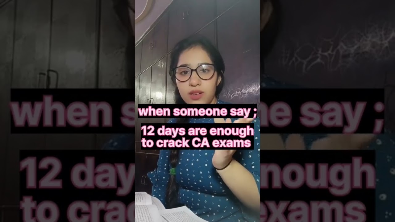 12days study scam alert alert castudents cainter cafinal 