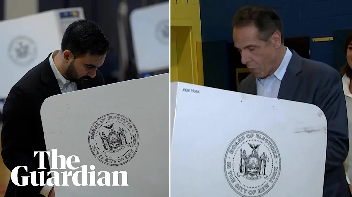 Mayoral candidates Zohran Mamdani and Andrew Cuomo cast their votes in New York City