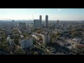 Панорама съёмки DJI Air 2s  из Лосиного острова районов -  Ростокино Свиблово   06 10 2021  4k video