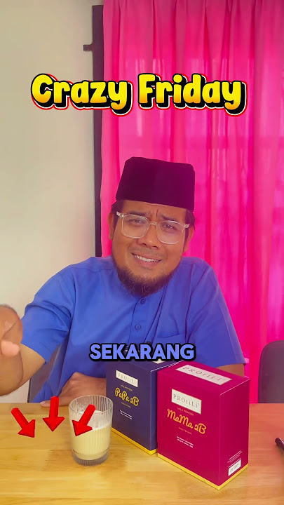 Susu TTC ni confirm takde gula ke?Rasa dia macam manis je!
