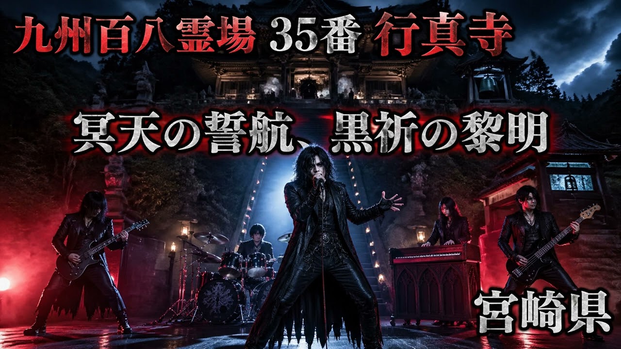 九州百八霊場 35番 / ゴシックメタル】漆黒で神秘と闇の巡礼気分に