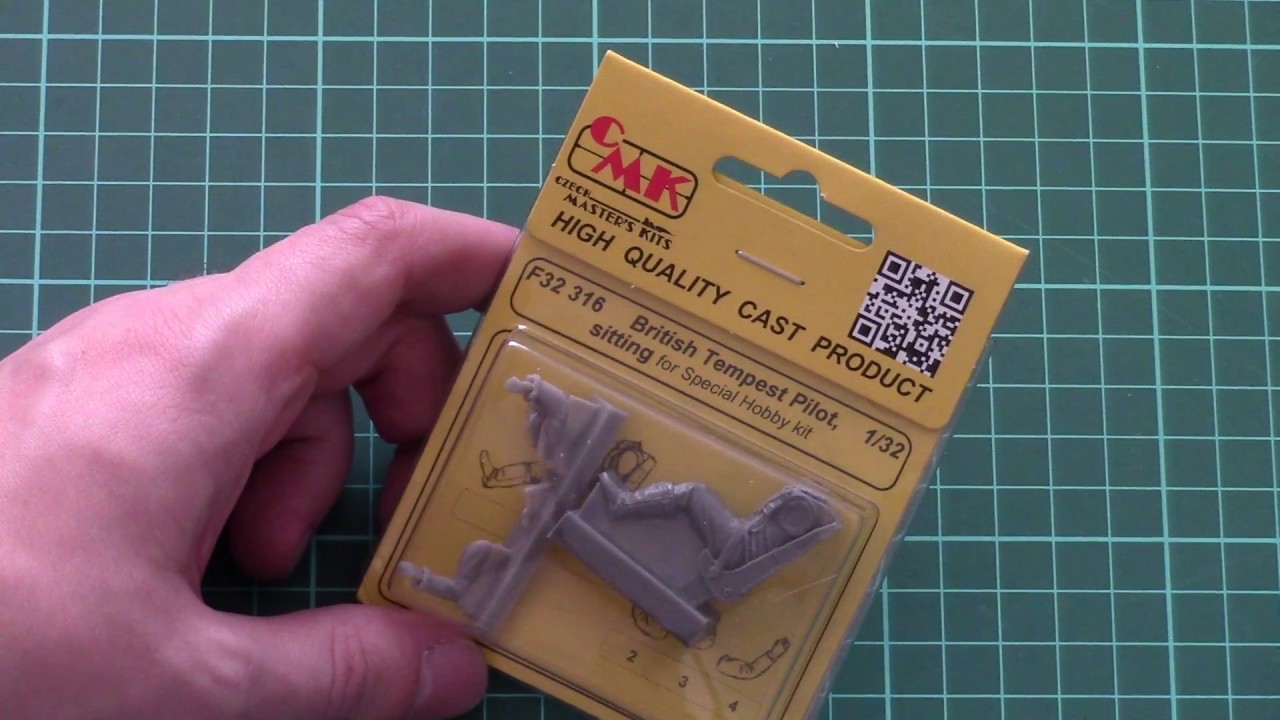 special hobby mirage f1 CMK 1/32 British Tempest Pilot Sitting (F32316) Review