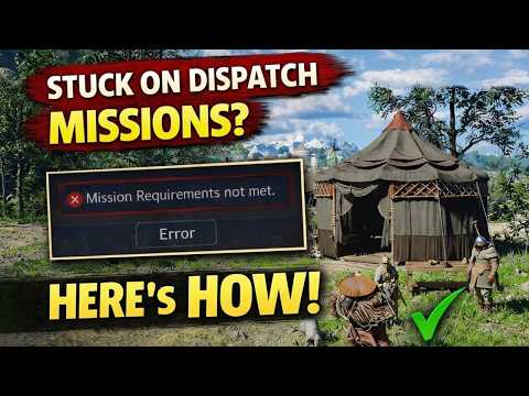 Can't Dispatch Mission This Actually Works Bustling hill Crimson Desert