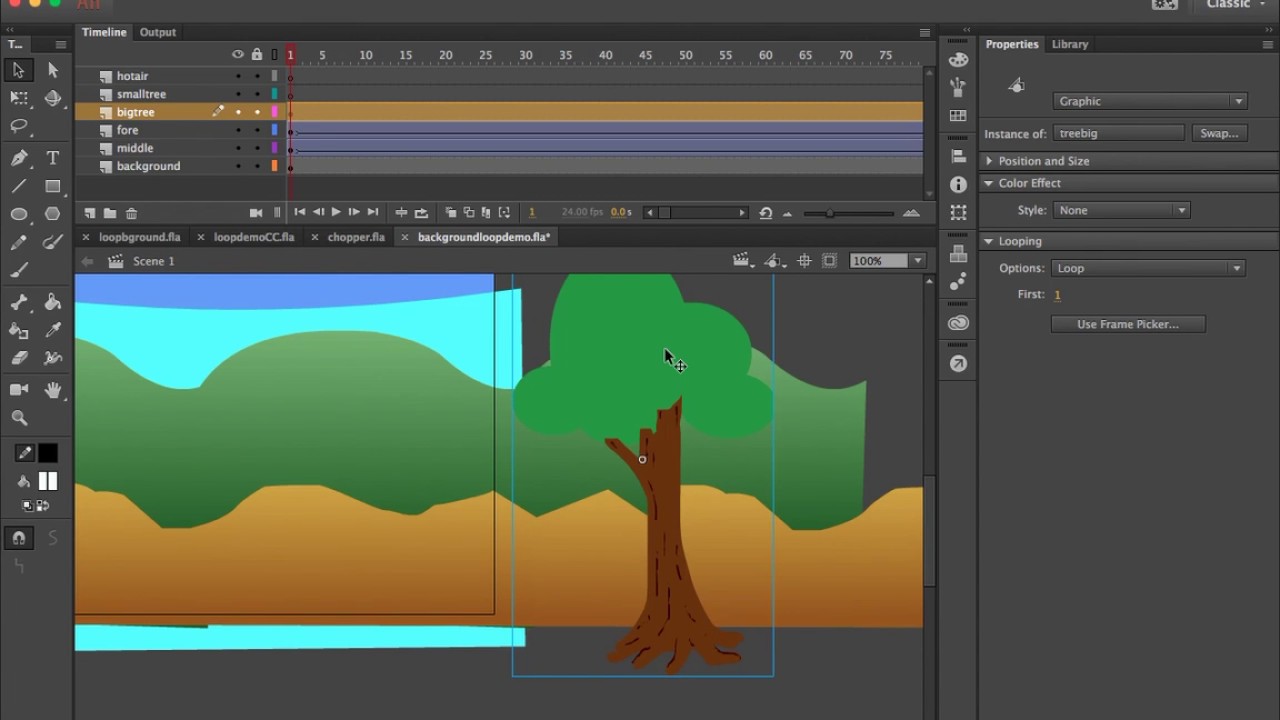 Adobe Animate Background Templates