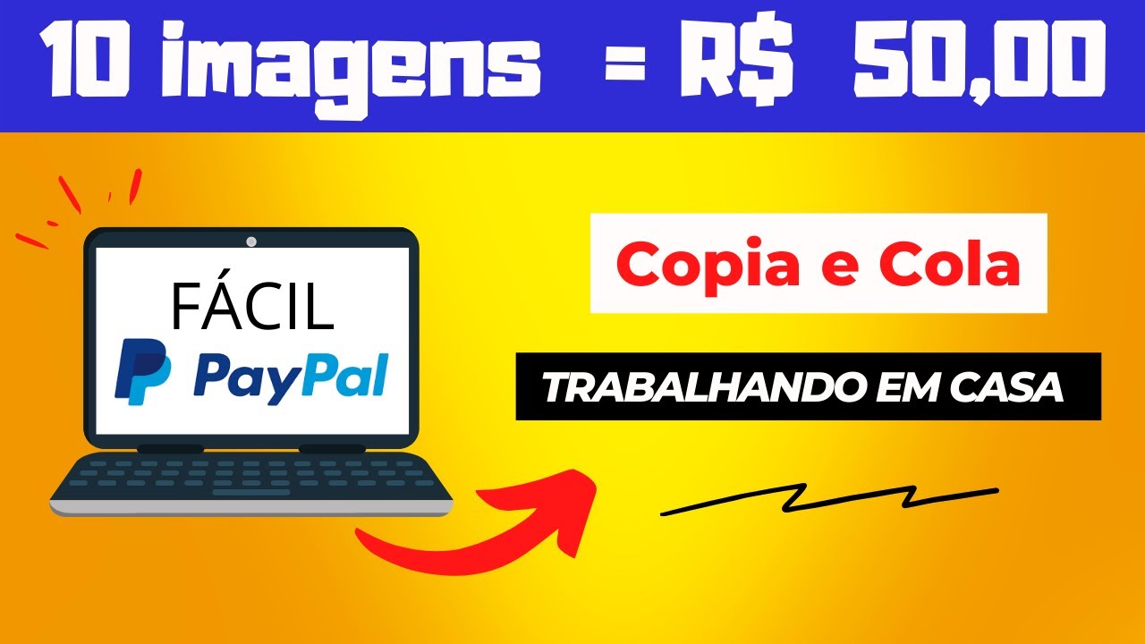 Receba R$ 50,00  para copiar e colar imagens GRATUITAS! (Trabalhe online)