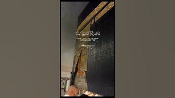 تلاوة خاشعة | سورة فاطر (آية 5 - 7) من أمام الكعبة المشرفة تحت المطر