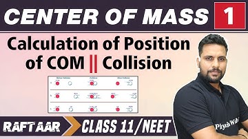Center of Mass 01 || Calculation of Position of COM || Collision || Class 11 NEET/RAFTAAR