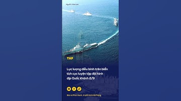 Lực lượng diễu binh trên biển tích cực luyện tập đội hìnhdịp Quốc khánh 2/9