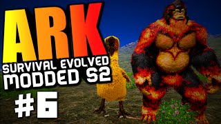 ARK Survival Evolved - LVL 350+ BADASS GIGANTO & GOLDEN DODO TAMING! Modded #6 (ARK Gameplay)