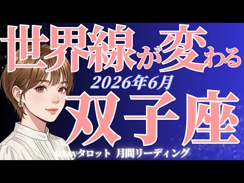 6月の運勢🧚ふたご座　すべて完璧‼️何も心配いらない❗️✨6月気をつけると上手くいくことお伝えします◎(お金・仕事・人間関係)