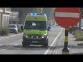 Politie , Ambulances & Brandweer met spoed naar verschillende interventies in Gent