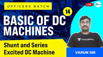 Shunt and Series Excited dc Machine | L:14 | Basic Electrical Engineering | ESE 2021
