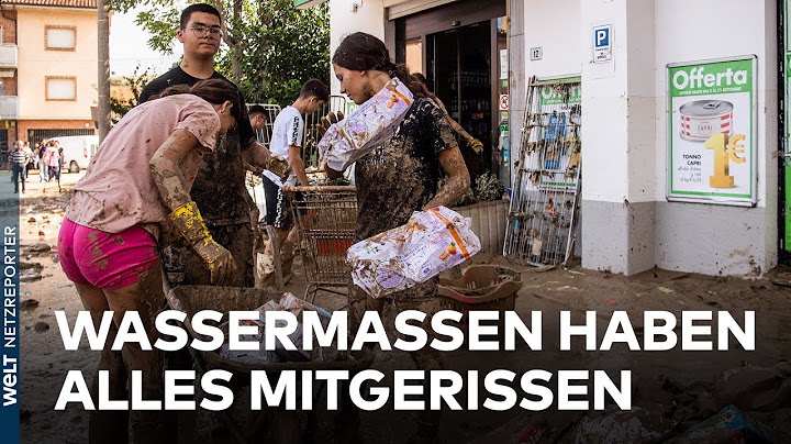 STURZFLUTEN: Viele Tote bei schlimmen Unwettern in Italien