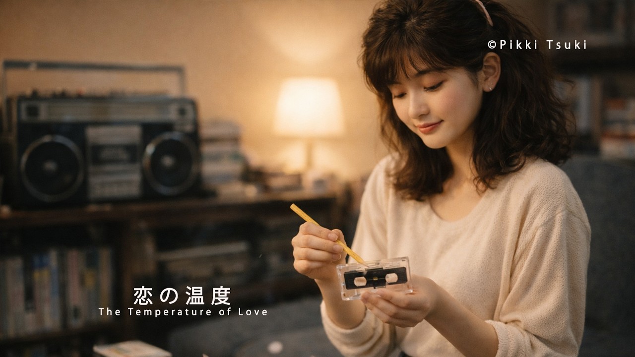 Love on a Cassette Tape | 恋の温度  The Temperature of Love | 80s Sleepless Tokyo Love 💿Album 13