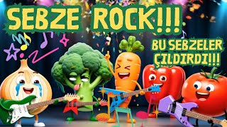 Bu Sebzeler Çildirdi Sebze Rock Grubu Sahnede Çocuklar Bayilacak