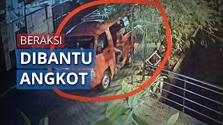 Maling Kotak Amal Terekam CCTV Masjid di Koja, Aksinya Dibantu dengan Naiki Angkot
