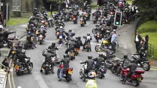 Funeral de motociclistas !