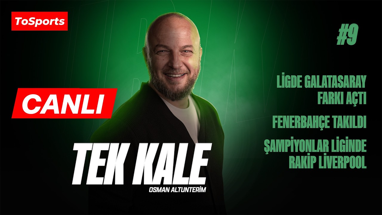 LİGDE GALATASARAY FARKI AÇTI, FENERBAHÇE TAKILDI, ŞAMPİYONLAR LİGİNDE RAKİP LİVERPOOL  | TEK KALE