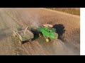 Harvesting Soybeans for Seed