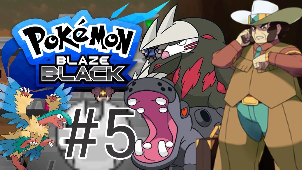 Pokémon Blaze Black 5 🖤 5th Gym Badge [WT HD]