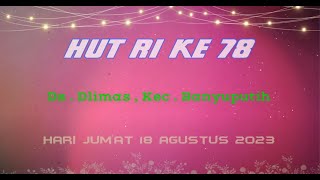 KARNAVAL HUT RI KE 78 DESA DLIMAS KEC. BANYUPUTIH BATANG