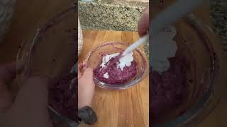Savor the love with blackberry mousse #blackberry #mousse #dessert