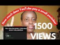 How much YOUTUBE Paid me for 1500 Views in 2025