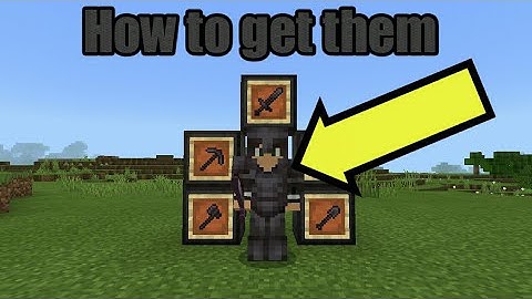 HOW TO MAKE NETHERITE TOOLS IN MINECRAFT FULL TUTORIAL