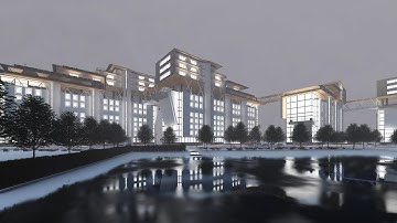 Lumion 6 Rendering Tutorials #14  - Office Building(3D Warehouse)