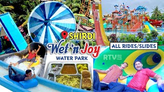 Wet N Joy Water Park - (SHIRDI) Ticket Price/Offer/Food & ALL WATER RIDE/SLIDES