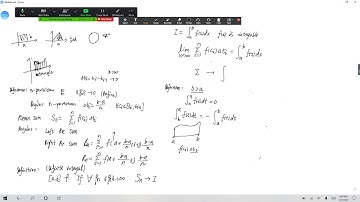 UW Math 138 1 Riemann Sum, Integral and Properties-Brief(Math138 Waterloo)
