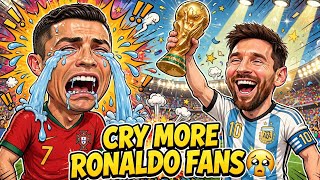 Cry More Ronaldo Fans (Speed Up) Song with LYRICS| World Cup Song by Rooney Music 